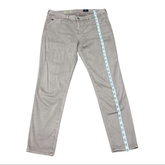 AG Adriano Goldschmied The Stevie Ankle Slim Straight Ankle Pants Size 30 - Picture 5 of 11